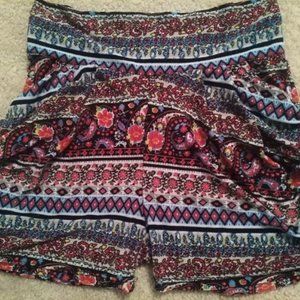 High-Waisted Harem Short